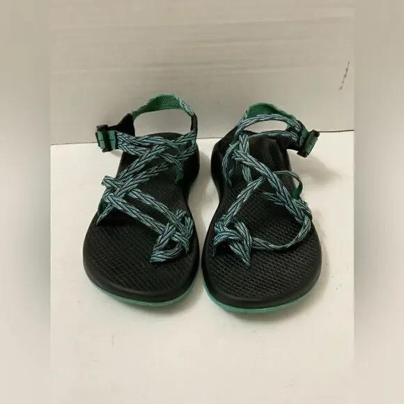 Chaco ZX2 Yampa River Vibram Women’s Blue/Green Strappy Athletic Sandals Size 7 - Picture 2 of 7